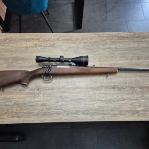 Carabina Zastava, cal 8x57JS, 61cm, luneta Leupold 3-9x50