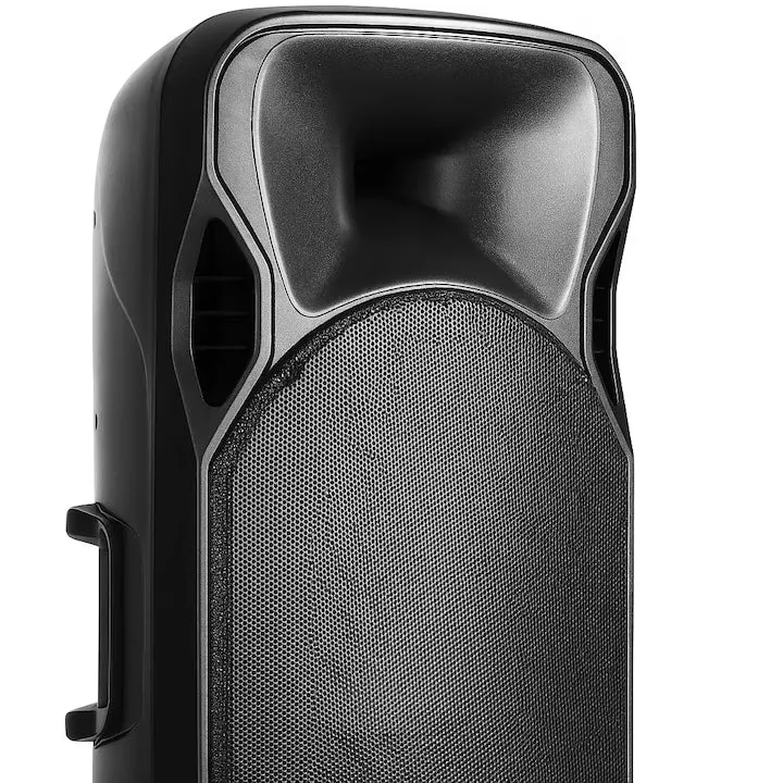 Boxă Portabilă Activă AT Performance A15-15, 800W, Bluetooth, Microfon Wireless, Autonomie 8 Ore