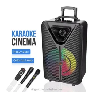 Boxă Trolley PartyBox 15INCH ZQS15123 – Sunet Puternic, Distracție Garantată!