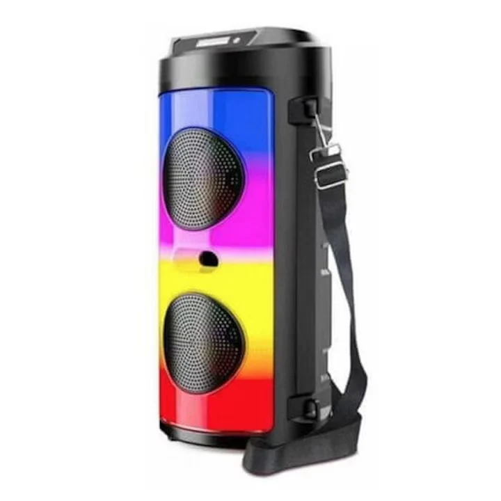Boxa Portabila RGB ZQS-4248, 1800 mAh, cu Microfon