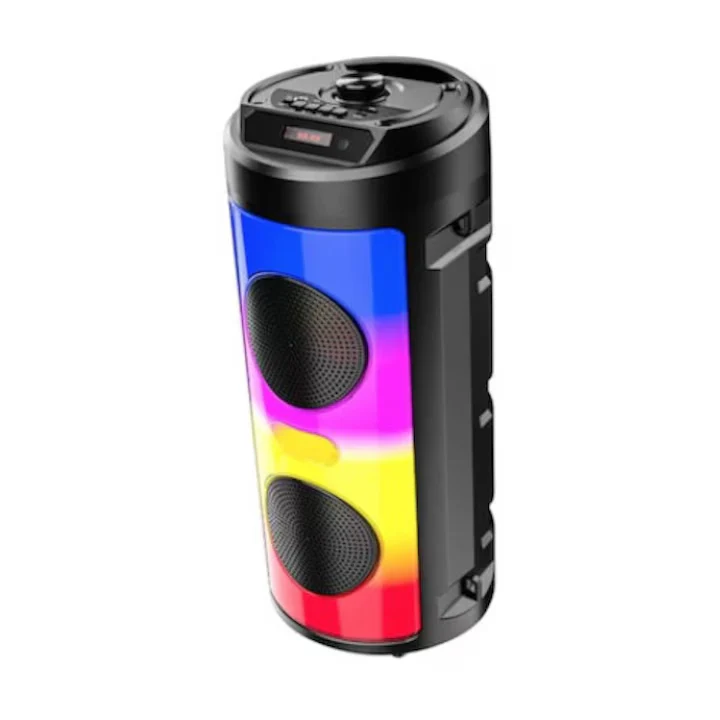 Boxa Portabila RGB ZQS-4248, 1800 mAh, cu Microfon
