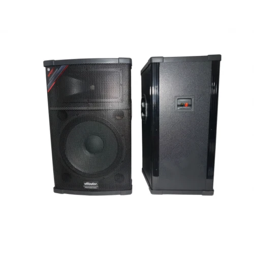 Set Boxe Profesionale VALLIODOR 2005, Putere Maximă 400W, 200W RMS, Microfoane Incluse