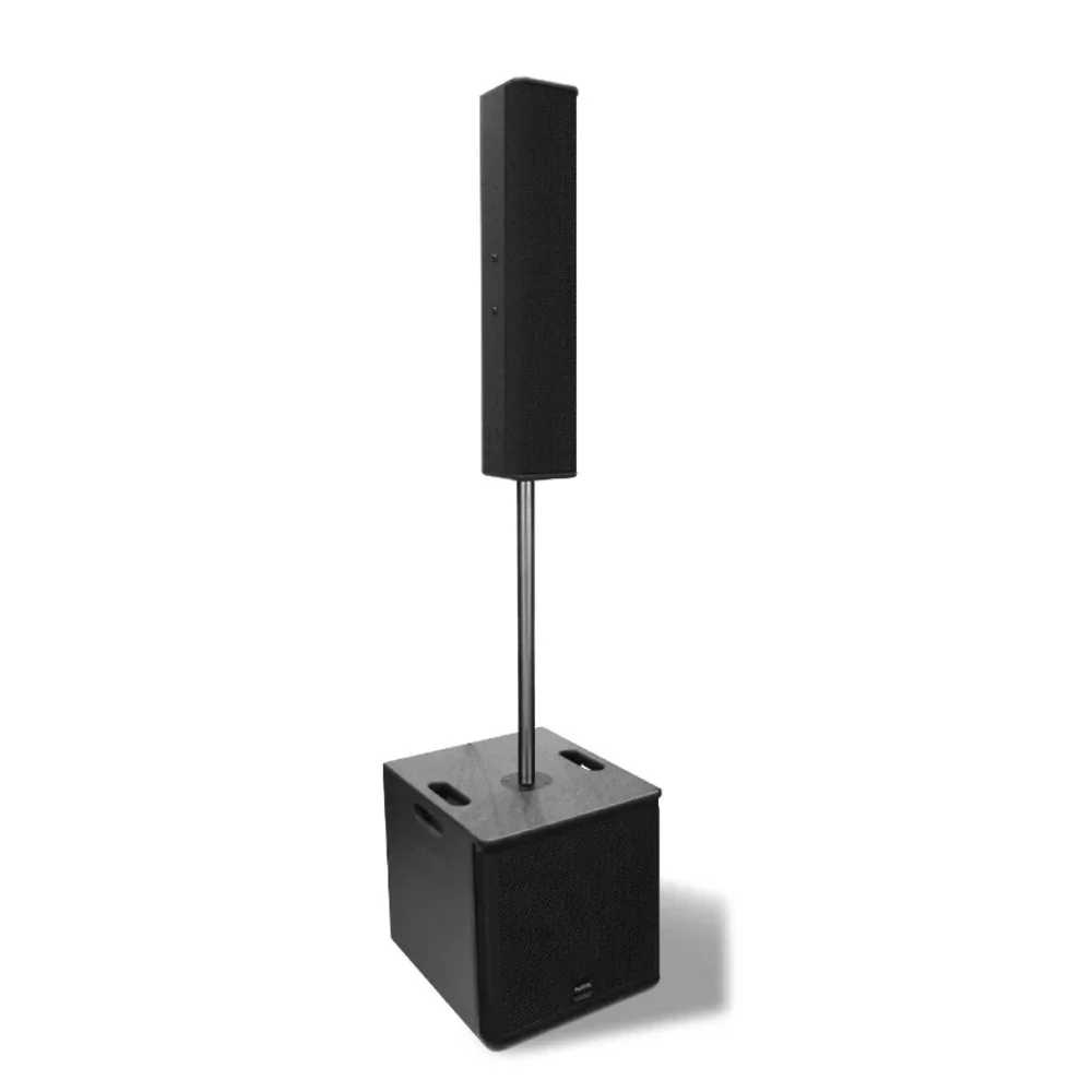 Sistem Audio Profesional Vlliodor 3800W, Subwoofer Activ, DSP, Bluetooth, 2 Microfoane