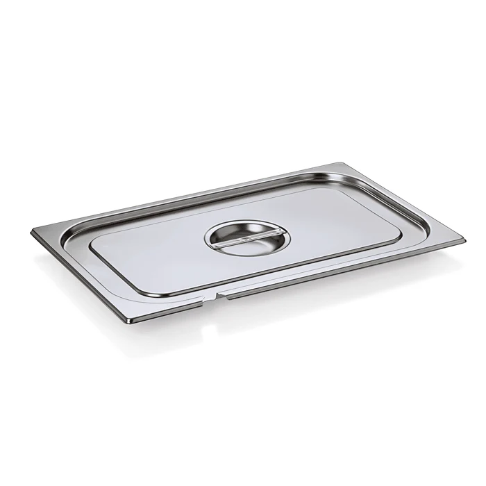 Capac inox pentru tava GN 1/1 cu decupaj