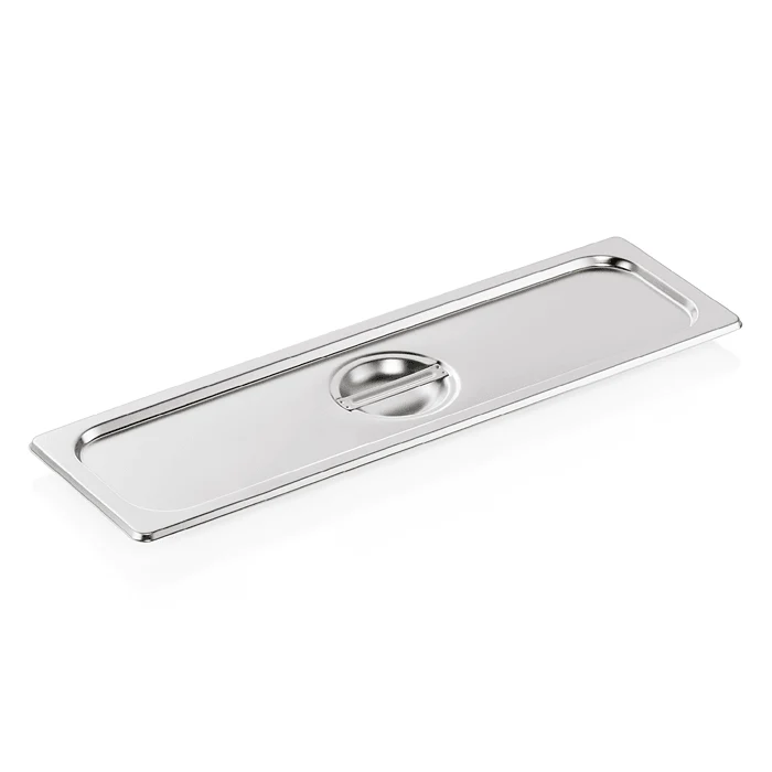 Capac inox pentru tava GN 2/4 cu decupaj