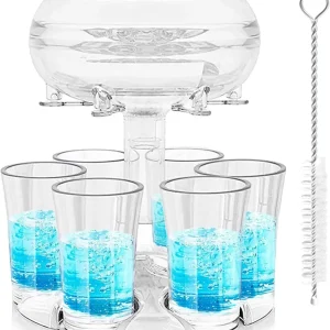 Dispenser pentru shoturi cu 6 pahare