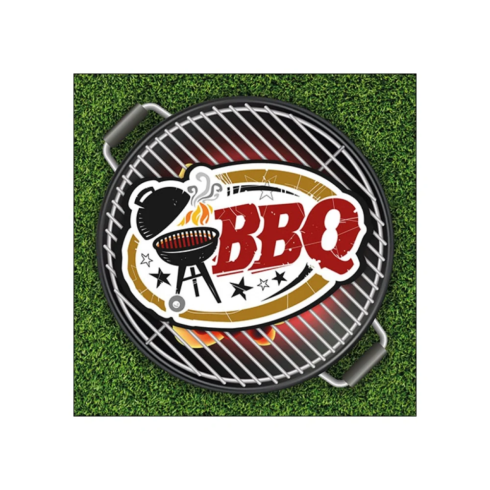 Servetele de masa, 20 buc, 33x33 cm, BBQ - AMBIENTE