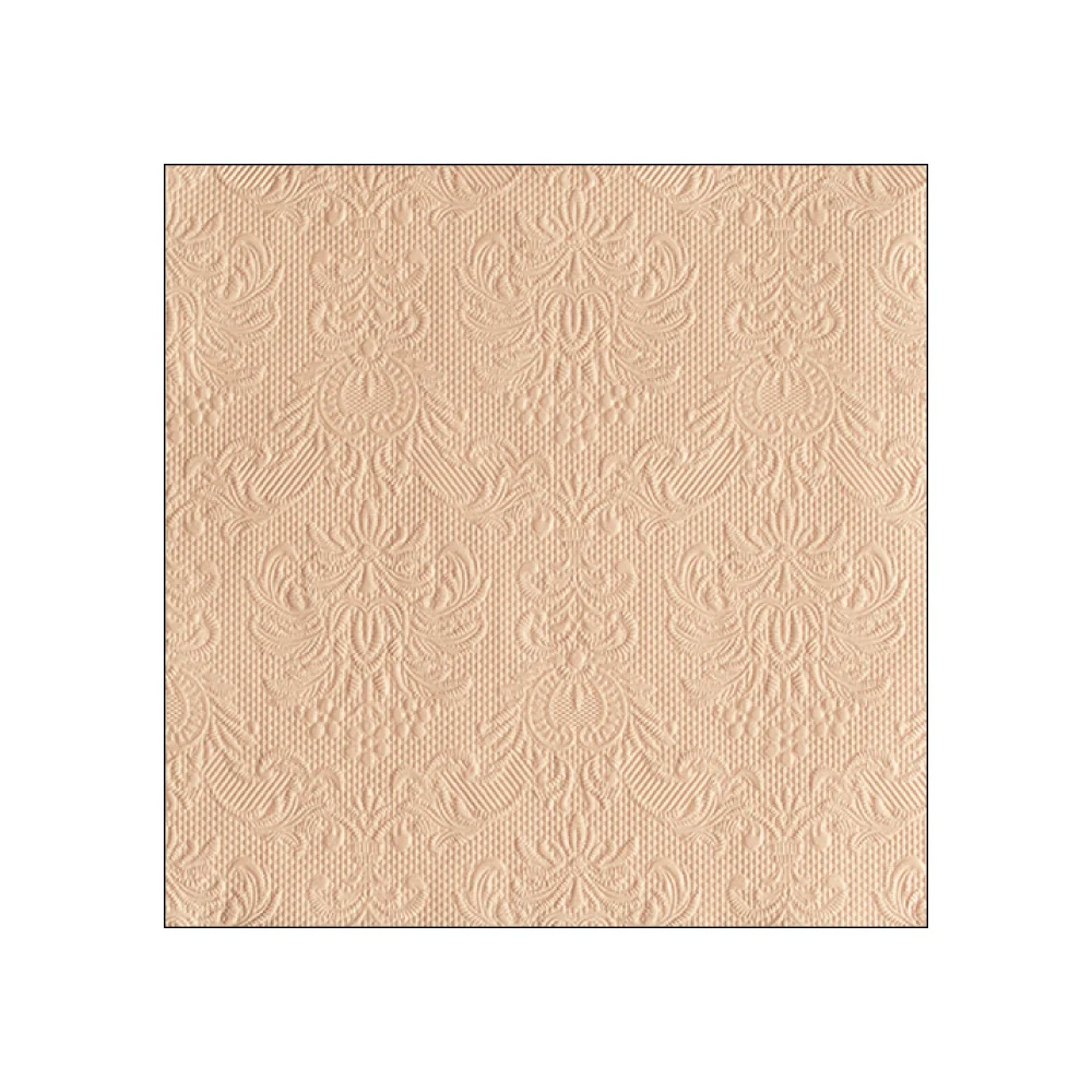 Servetele de masa, 15 buc, 33x33 cm, Elegance Beige - AMBIENTE