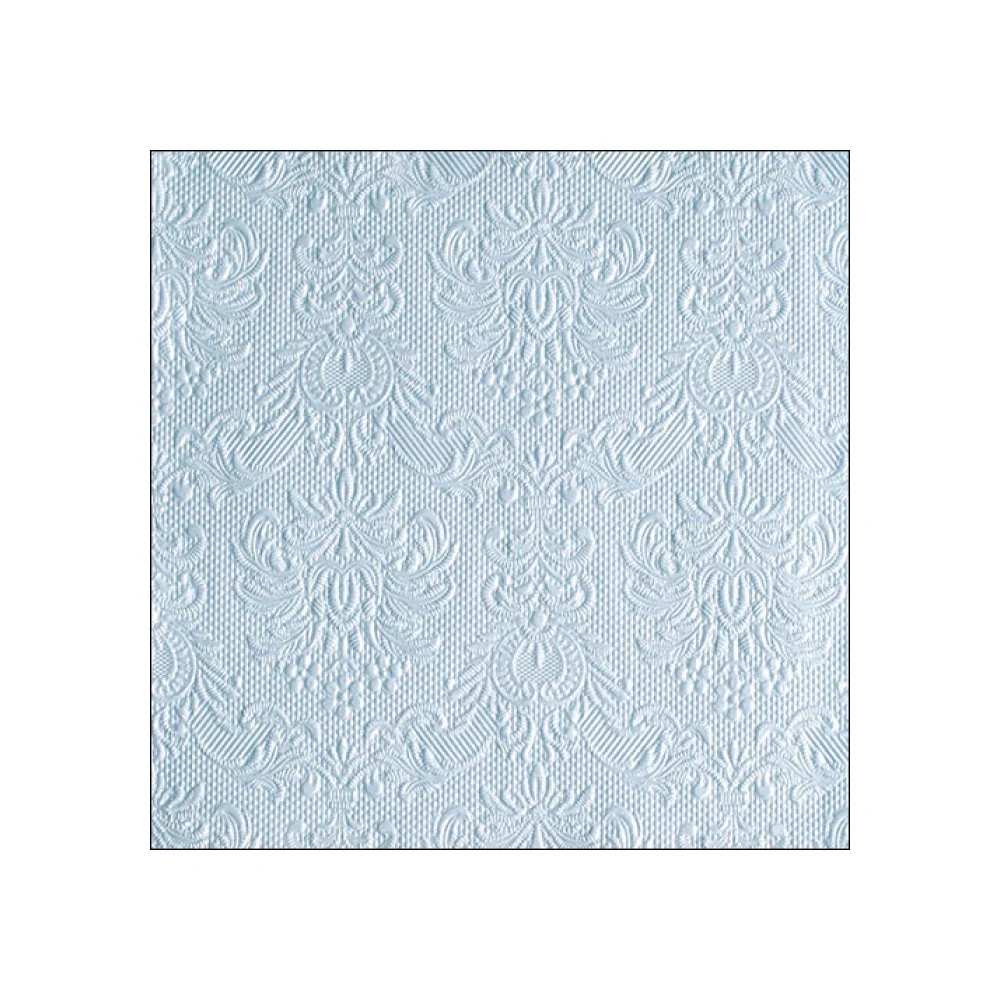 Servetele de masa, 15 buc, 33x33 cm, Elegance Pearl Blue - AMBIENTE