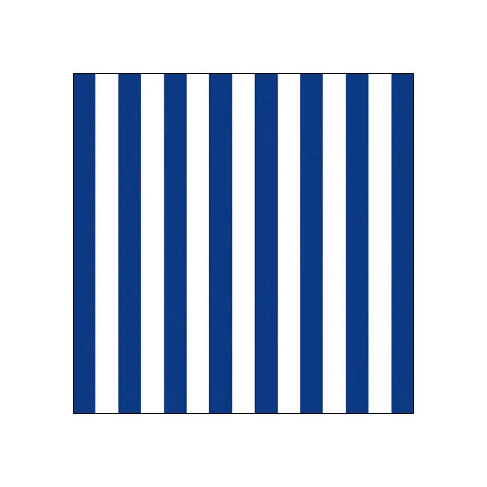 Servetele de masa, 20 buc, 33x33 cm, Stripes Navy Blue - AMBIENTE