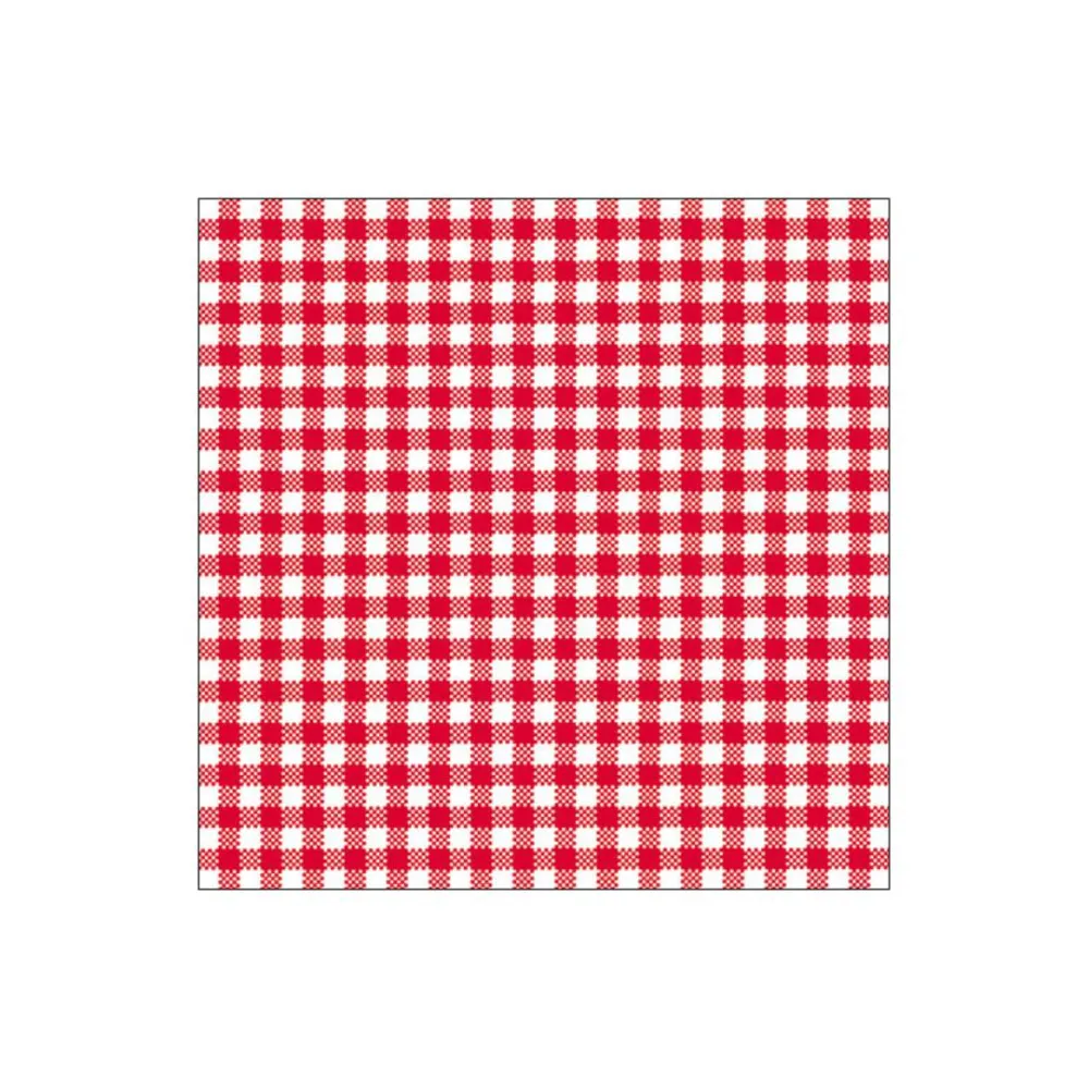 Servetele de masa, 20 buc, 33x33 cm, Vichy Red - AMBIENTE