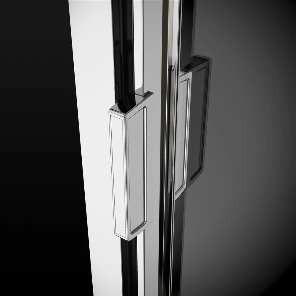 Cabina dus dreptunghiulara cu usi glisante bidirectional (prin suprapunere) Radaway Evo DW+S 95x100 cm