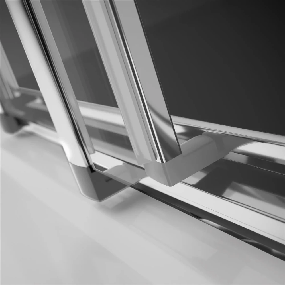 Cabina dus dreptunghiulara cu usi glisante bidirectional (prin suprapunere) Radaway Evo DW+S 110x100 cm