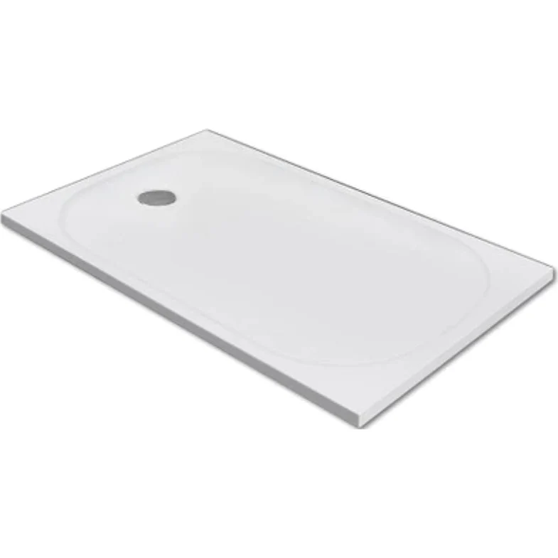 Cadita dus dreptunghiulara compozit Radaway Zantos F 100x80 cm