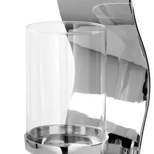 Suport pentru lumanari de perete WAVE 51 cm
