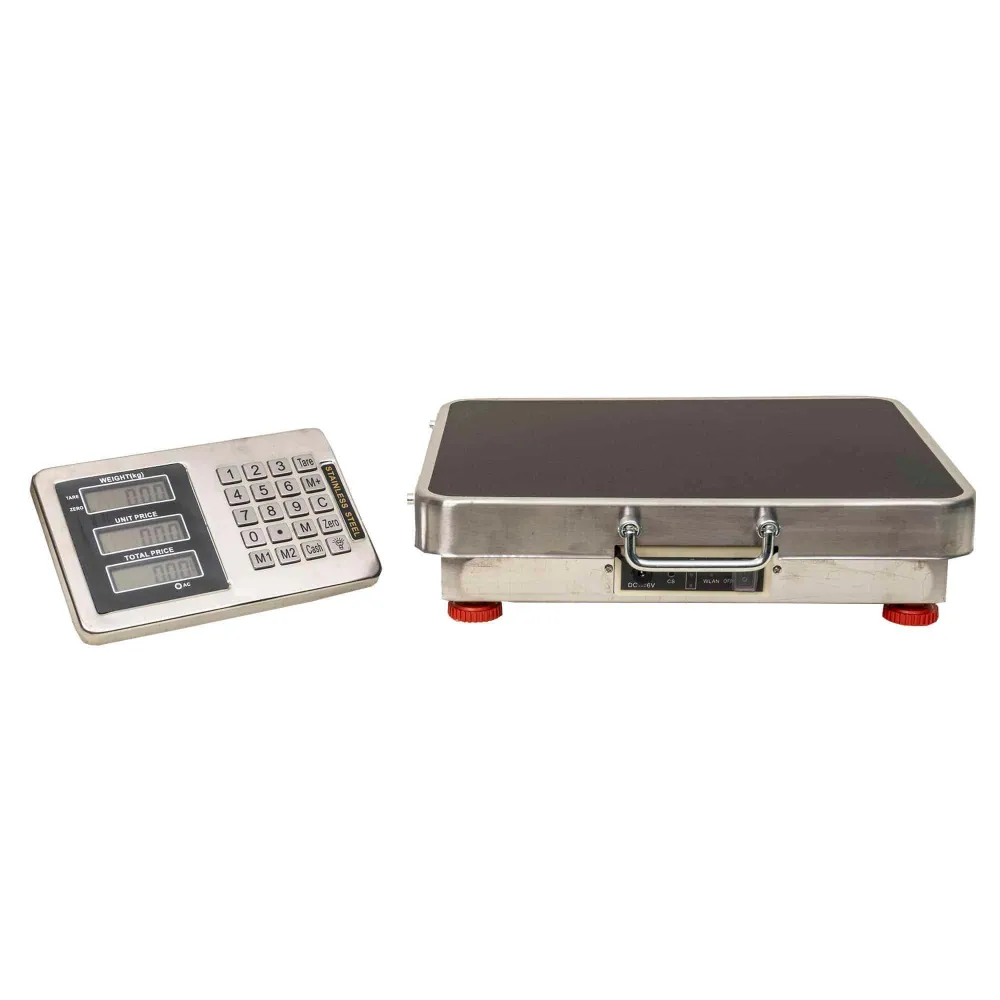 Cantar electronic cu platforma, fara fir, WI-FI, 32x42cm, maxim 200kg, inox Z-TOOLS / ZTS 8785
