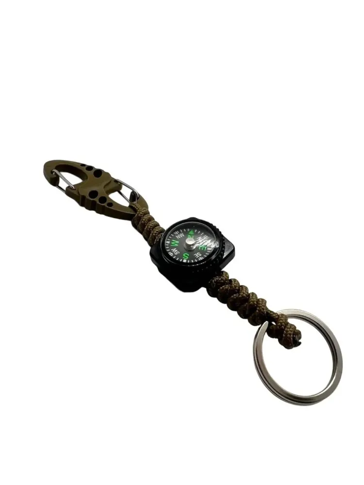Carabina S Hook Paracord 275 cu Inel de Chei Theter Pathfinder Coyote Drop Zone
