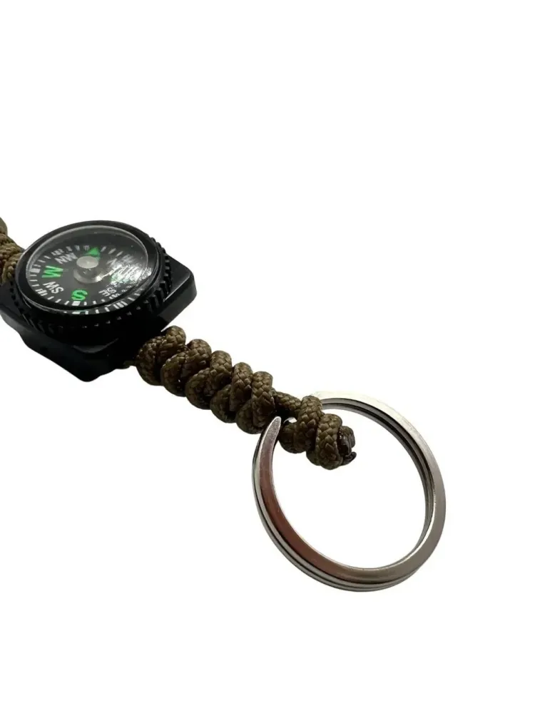 Carabina S Hook Paracord 275 cu Inel de Chei Theter Pathfinder Coyote Drop Zone