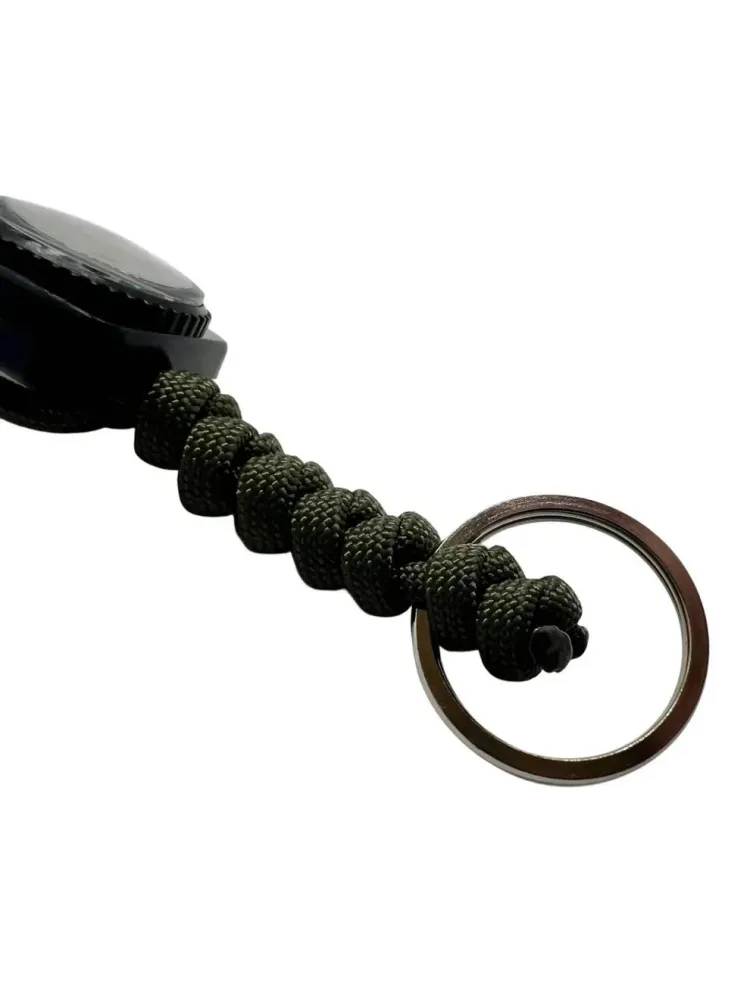 Carabina Polimer Paracord 550 cu Inel de Chei Theter Pathfinder Olive Drop Zone