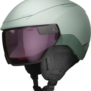 Casca cu Ochelari Atomic Revent Gt Amid Visor Hd Pistachio