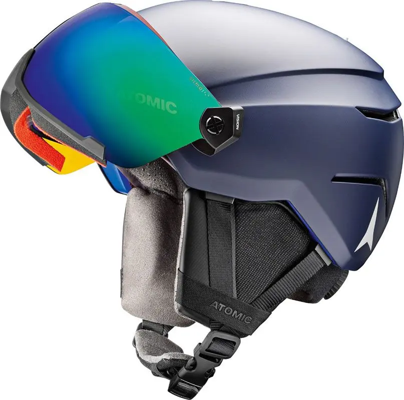 Casca Cu Ochelari Atomic Savor Visor Stereo Dark Blue