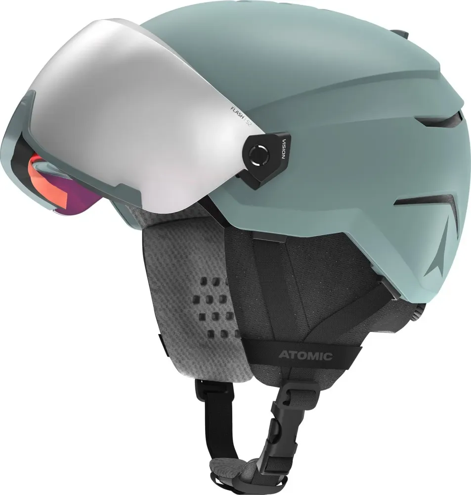 Casca Cu Ochelari Copii Atomic Savor Visor Jr Green