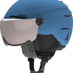 Casca cu Ochelari Copii Atomic Savor Visor Jr Blue