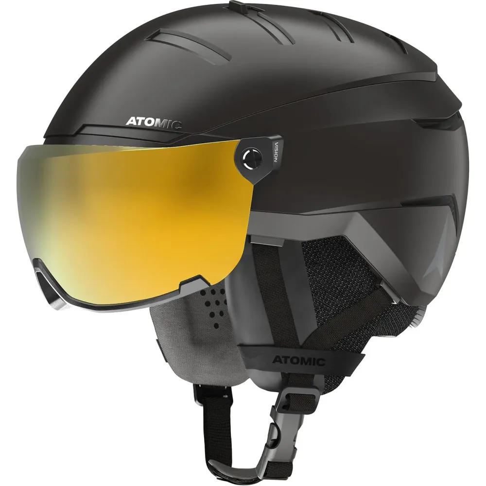 Casca Cu Ochelari Unisex Atomic Savor Gt Visor Stereo Black