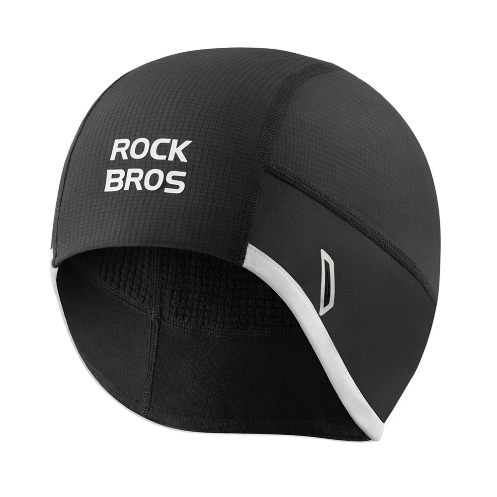 ROCKBROS Căciulă de ciclism cu căptușeală polară și protecții pentru urechi