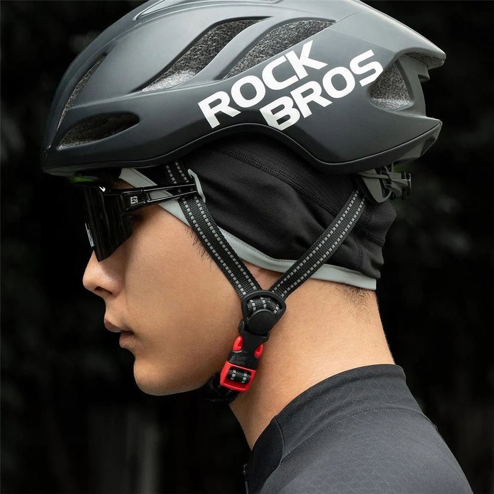 ROCKBROS Căciulă de ciclism cu căptușeală polară și protecții pentru urechi