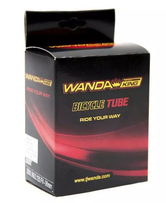 Camera bicicleta WANDA 27.5*1.25-1.5, valva auto (AV), cauciuc natural