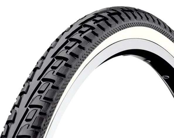 Cauciuc bicicleta Deestone D1006 cu banda alba 28x1.75 (47-622) 700x47C strada