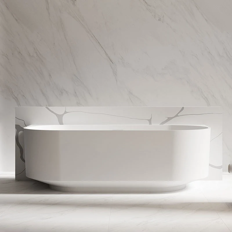 Cada de baie, de perete, 1700x750x550 mm, din compozit, alb, MonBlari
