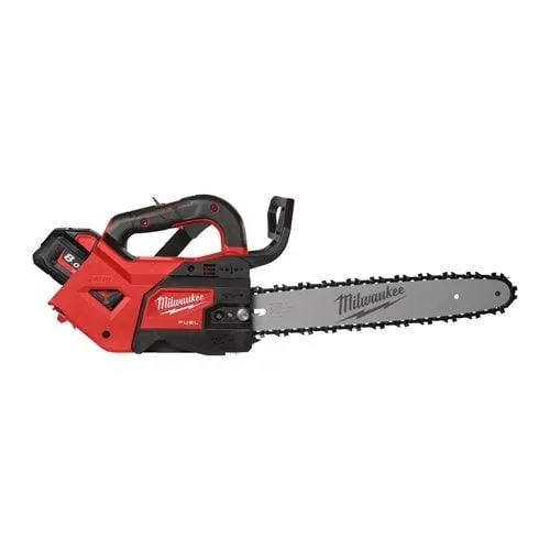 Fierăstrău cu lanț Milwaukee M18 FTHCHS35-802, 35 cm, 2 x M18 HB8, 1 x M12-18 FC, sistem FUEL™, cod 4933479589