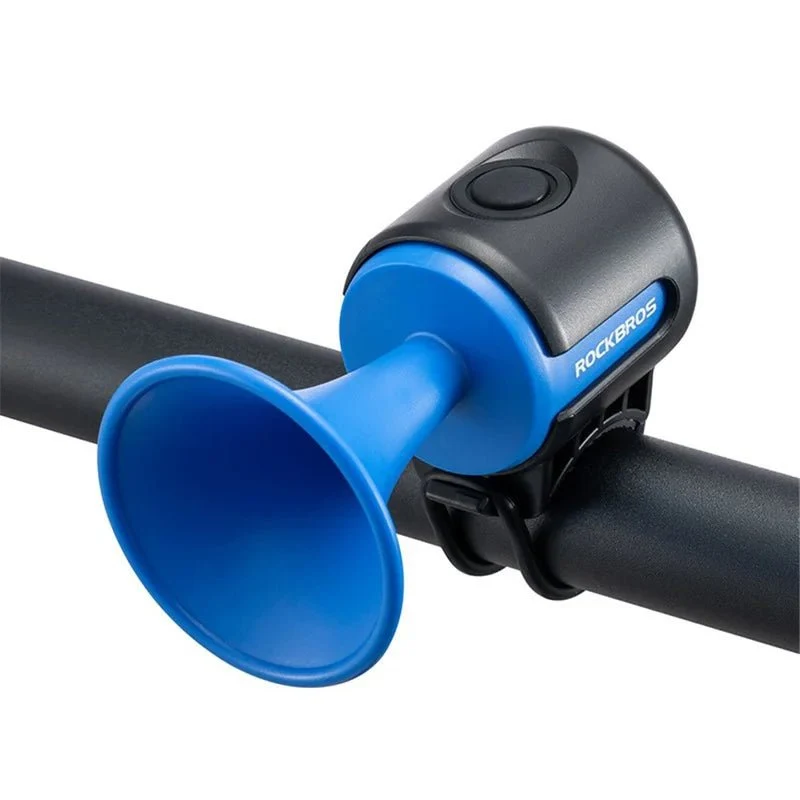 Claxon pentru bicicletă electrică ABS + PC cu decibeli înalți - Albastru