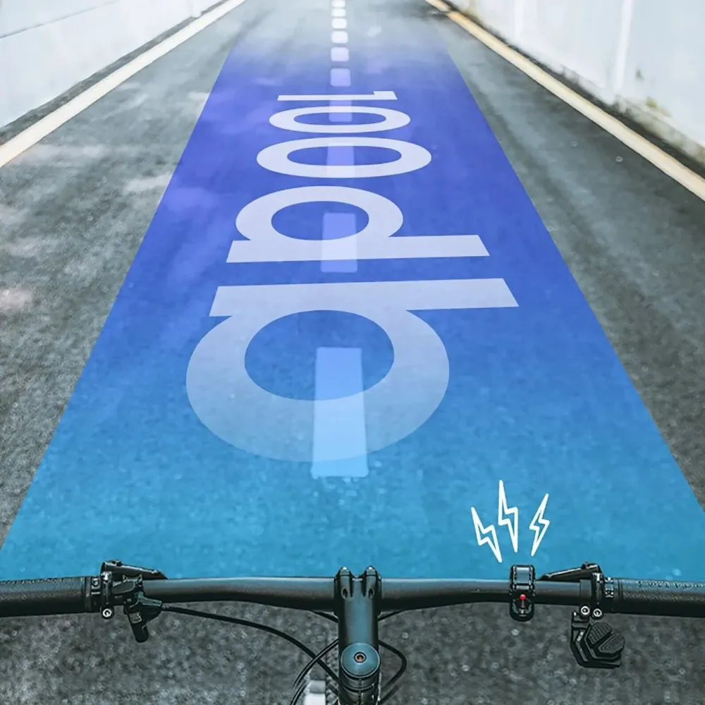 Sonerie de bicicletă în formă de Q