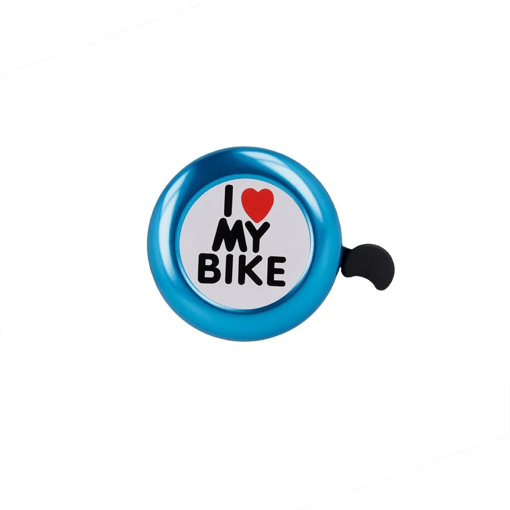 Sonerie de bicicletă I love my bike Forever Outdoor Albastru
