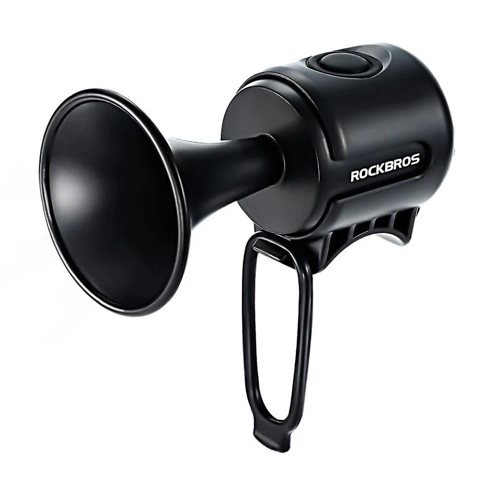 Sonerie electronică pentru bicicletă Rockbros 34210002001 - Neagră