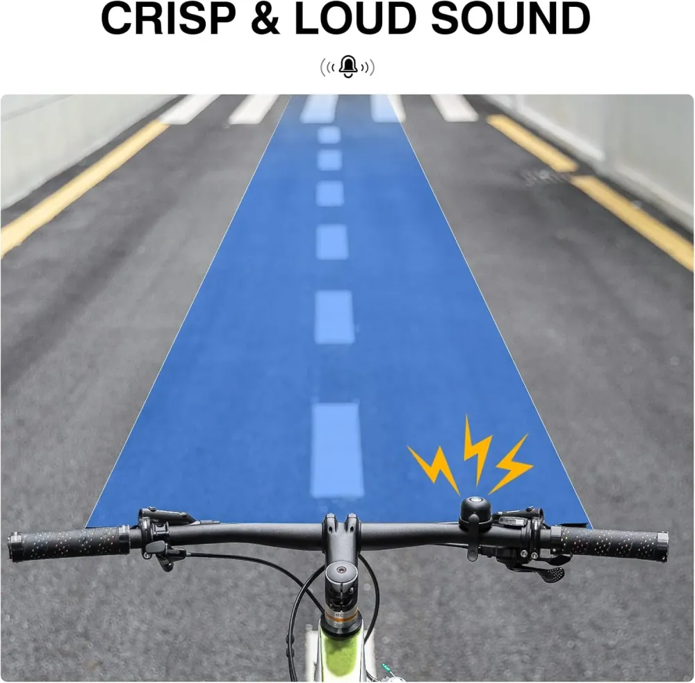 Sonerie pentru bicicletă ROCKBROS cu suport AirTag