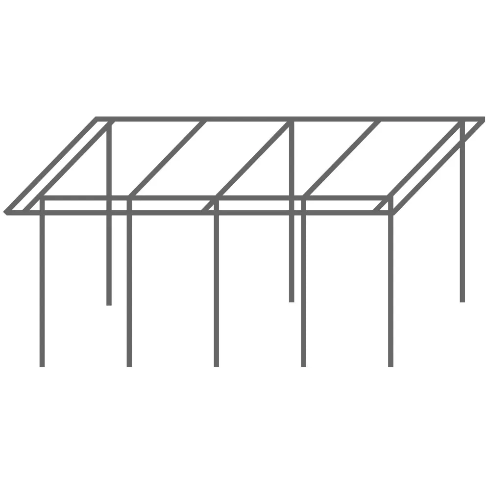 Cort Hahn Zelte Allgäu adâncime 300 cm, dimensiune 450