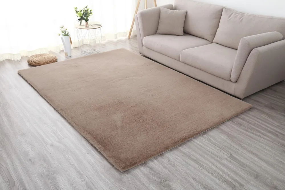 Covor Heinner HR-FRUG90-BRW | Shaggy, 50x90 cm, Maro
