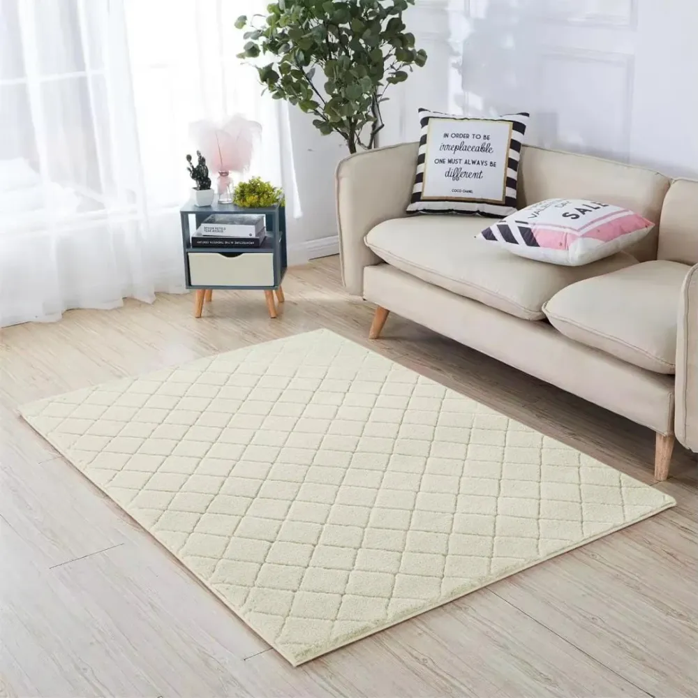Covor Heinner HR-LAVIRUG200-CRM | 200x300 cm, Blanita, Cream