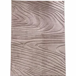 Covor Heinner HR-WAVRUG120-BRW | 120x160cm, Model Wave, Maro