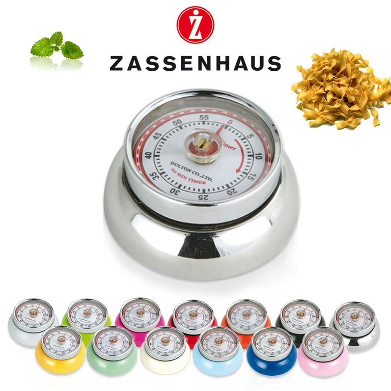 Cronometru de bucatarie, argintiu, colectia Speed - ZASSENHAUS
