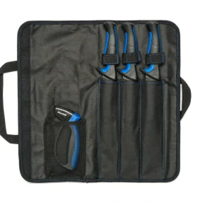 TRUSA PENTRU FILETAT 3CUTITE+ASCUTITOR+PLANSA BLUE