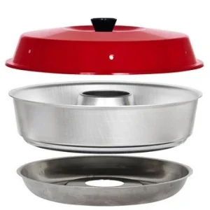 Cuptor pentru camping cu 3 piese OMNIA