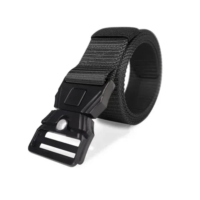 Curea drumeție, textilă 1.25 m deblocare buton, neagră Z-TOOLS / ZTS8723
