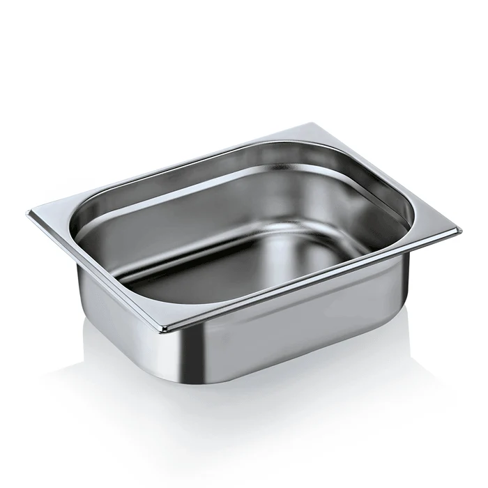 Tava GN inox 1/2 adancime 100 mm., 6.5 l