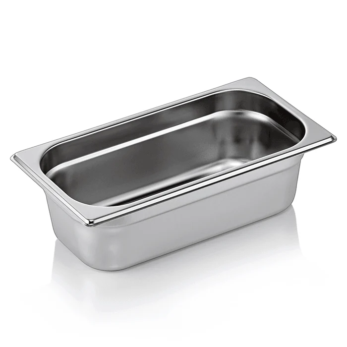 Tava GN inox 1/3 adancime 100 mm., 4 l