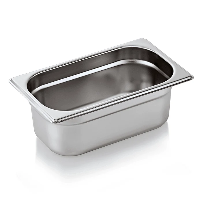 Tava GN inox 1/4 adancime 100 mm., 2.8 l